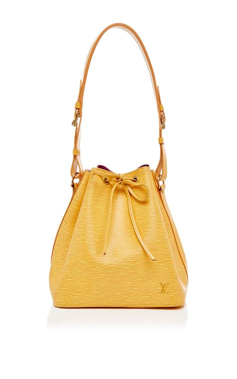 louis vuitton petit noe yellow|Louis Vuitton noe vintage.